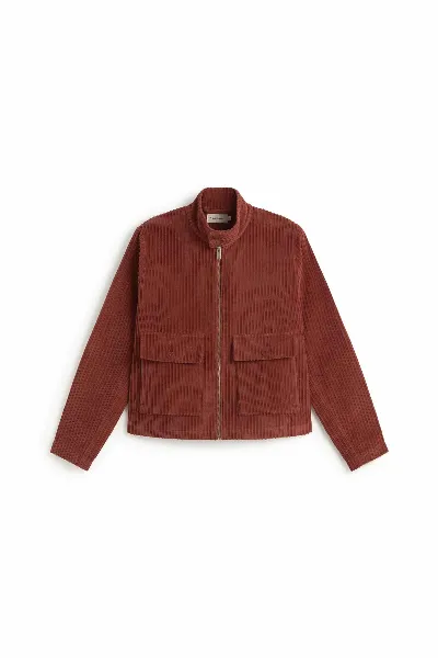 Thinking MU Jacke Delia Corduroy Braun