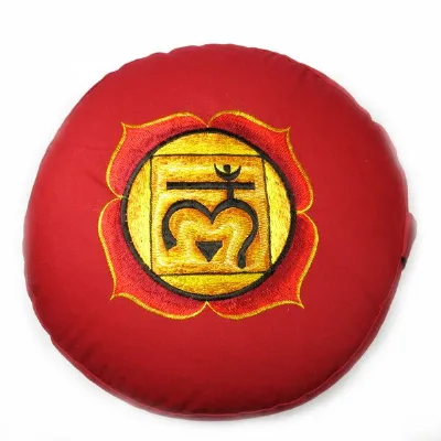Just Be Just Be Chakra Meditations- und Yogakissen, rund