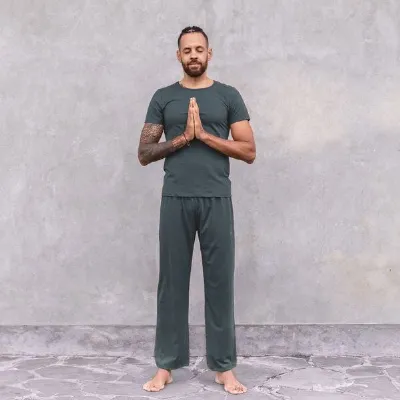 Jaya Jaya CARLOS - Männer - Hose für Yoga und Freizeit aus Biobaumwolle