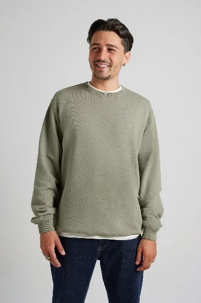 Trendsplant Trendsplant Herren vegan Sweatshirt Essential Agave Green