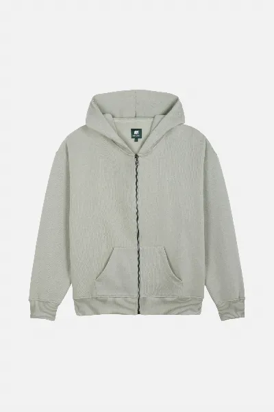 Trendsplant Trendsplant Damen vegan Zip Hoodie Essential Küstennebel