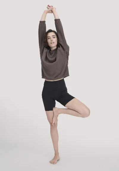 hessnatur hessnatur Loungewear Shorts Fitted ACTIVE LIGHT aus Bio-Baumwolle