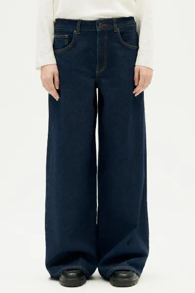 thinking mu Thinking MU Damen vegan Jeans Hedda Dunkelblau