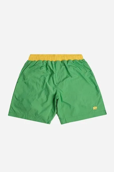 Trendsplant Trendsplant Color Block Q-Nova® Swim Trunks Spring Green