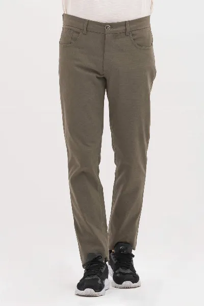 ORGANICATION ORGANICATION Herren vegan Hose Bio-Baumwolle Khaki