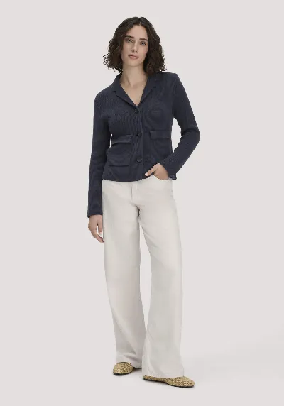 hessnatur hessnatur Damen Jeans ALVA Wide Leg UNDYED aus Bio-Baumwolle mit TENCEL™ Lyocell