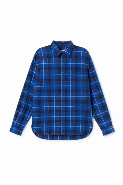 TWOTHIRDS TWOTHIRDS Herren vegan Hemd Kirkby Blau