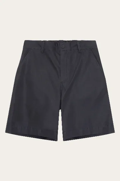 KnowledgeCotton Apparel KnowledgeCotton Apparel Damen vegan Shorts Damen Vent Canvas 200 Black Jet