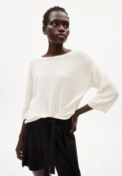 ARMEDANGELS ARMEDANGELS RATHAA LINO - Damen Pullover aus Leinen-Mix