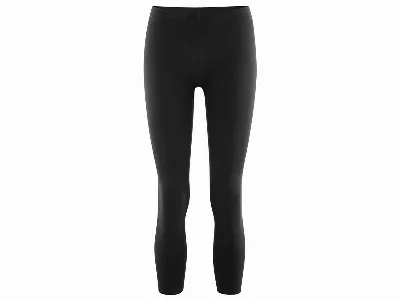 Living Crafts Living Crafts Bio-Damen-Leggings Clara 7/8 lang, schwarz,