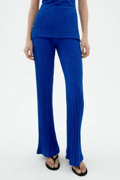 thinking mu Thinking MU Damen vegan Hose Naia Blau