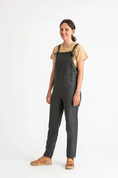 MATONA MATONA Damen vegan Overall Leinen