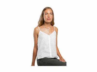 MELA MELA Bio-Damen-Top MOHINI sheer grid,