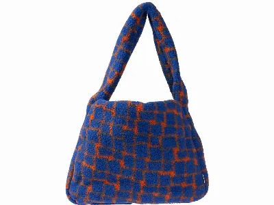 tranquillo tranquillo Tragetasche aus Fleece, blue puzzle