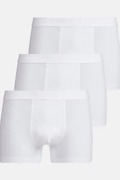 VATTER VATTER Herren vegan Trunk Short Tim White 3er-Pack