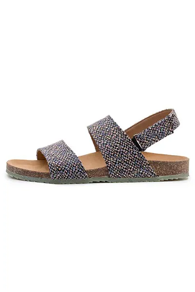 Zouri Zouri Damen vegan Sandalen Oyster Star Multicolour