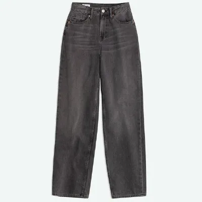 Kings Of Indigo Kings Of Indigo Liora High Rise Straight Pony Black Od Black