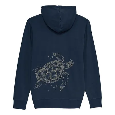 roots of compassion roots of compassion Kapuzenjacke Schildkröte bio & fair & vegan - Pulli, Tiere, Natur, Meer, Ocean, Beach