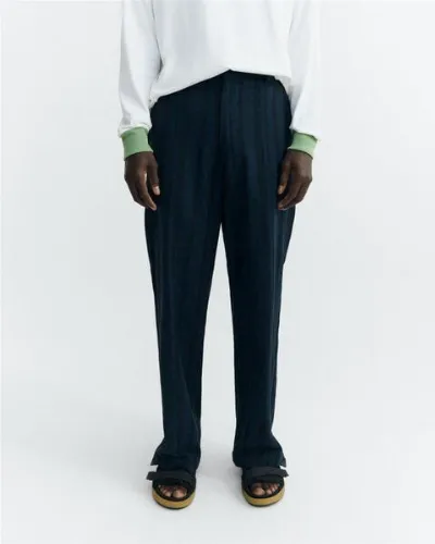 thinking mu thinking mu Gestreifte Stoffhose Modell: Marc