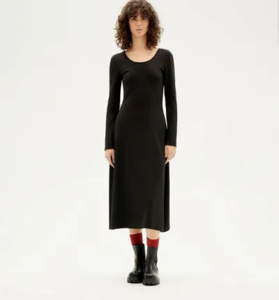 thinking mu thinking mu leger schickes Kleid- SORAYA- aus ECOVERO Viskose
