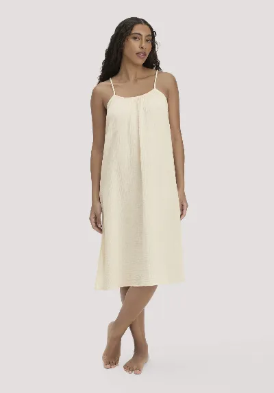 hessnatur hessnatur Damen Musselin Nachthemd PURE COMFORT aus Bio-Baumwolle