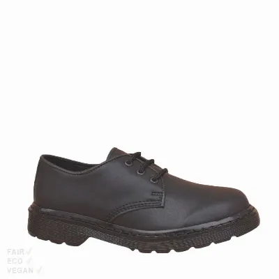 Shoezuu Vegan Shoezuu 3 Eye UK Shoe Black