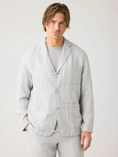 KnowledgeCotton Apparel KnowledgeCotton Apparel Lockerer Blazer aus Bio-Leinen