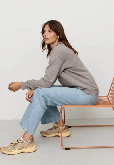 recolution Damen Sweatshirt aus Bio-Baumwolle  - NERINE - recolution
