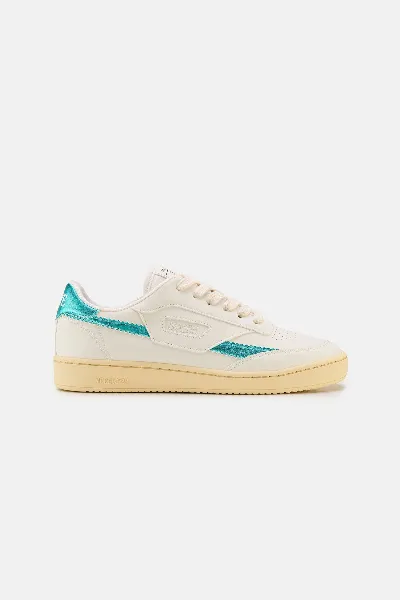 SAYE SAYE Herren vegan Sneaker M89 Icon Metallic Acqua
