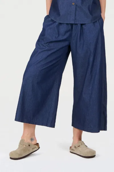 KOMODO KOMODO Damen vegan Culotte Dani Mittlere Wäsche Blau