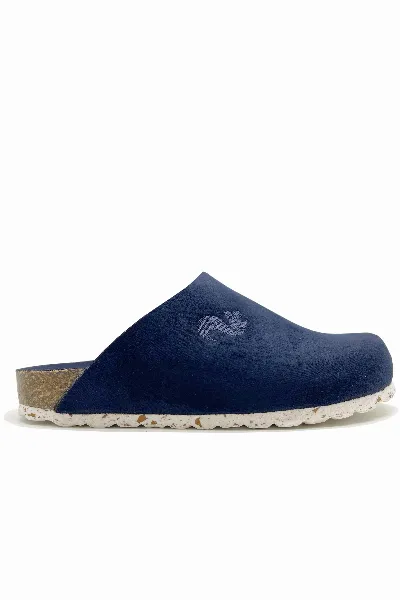 thies thies Damen vegan Pantoletten Full Dark Blue