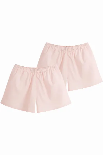 MELA MELA Damen vegan Multipack 2x Pyjama Shorts Bundle Style Vanika Berry Blush