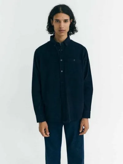 thinking mu thinking mu Herren Hemd - Corduroy Anto Shirt - aus Baumwolle