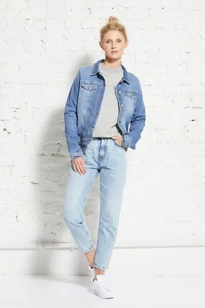 Wunderwerk Wunderwerk Denim jacket eco bleach