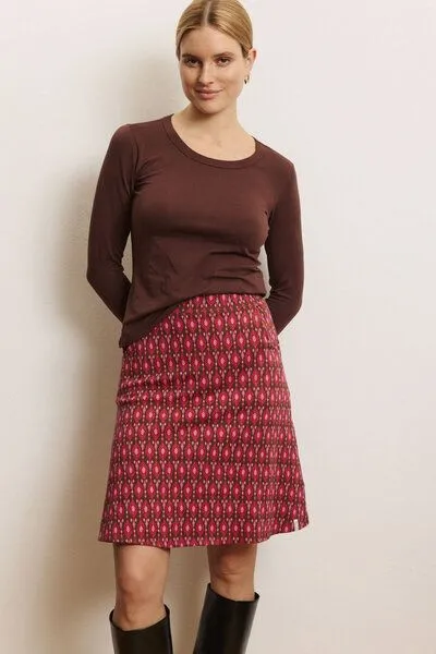 TRANQUILLO TRANQUILLO Jacquard-Rock Sabinee aus GOTS-Bio-Baumwolle