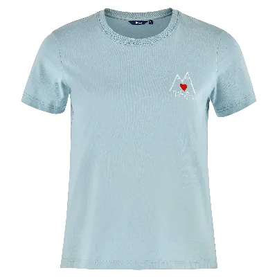 Tierra ORGANIC COTTON TEE HEART W