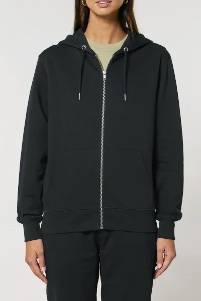 UNIPOLAR UNIPOLAR Herren vegan Zip Hoodie Basic Culving