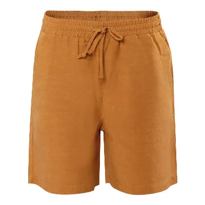 Living Crafts LIVING CRAFTS - Damen Bermuda Shorts - Braun (70% Lyocell (Tencel™ by Lenzing); 30% Linen), Nachhaltige Mode, Bio Bekleidung