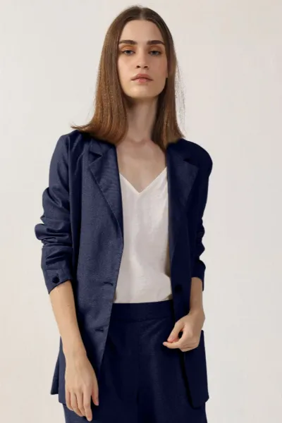 Neu Nomads Neu Nomads Damen vegan Jacke Jilline Midnight