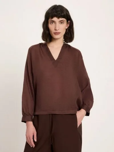 LANIUS LANIUS Bluse aus Ramie