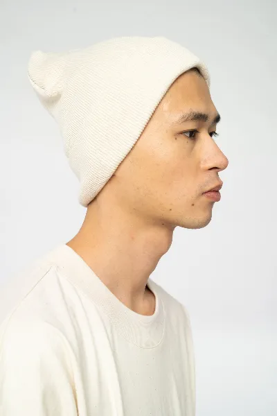 GREEN SHIRTS Rib Beanie aus Bio Baumwolle & recyceltem Polyester