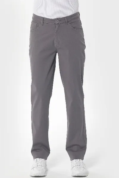 ORGANICATION ORGANICATION Herren vegan Hose Five Pocket Shadow Grey