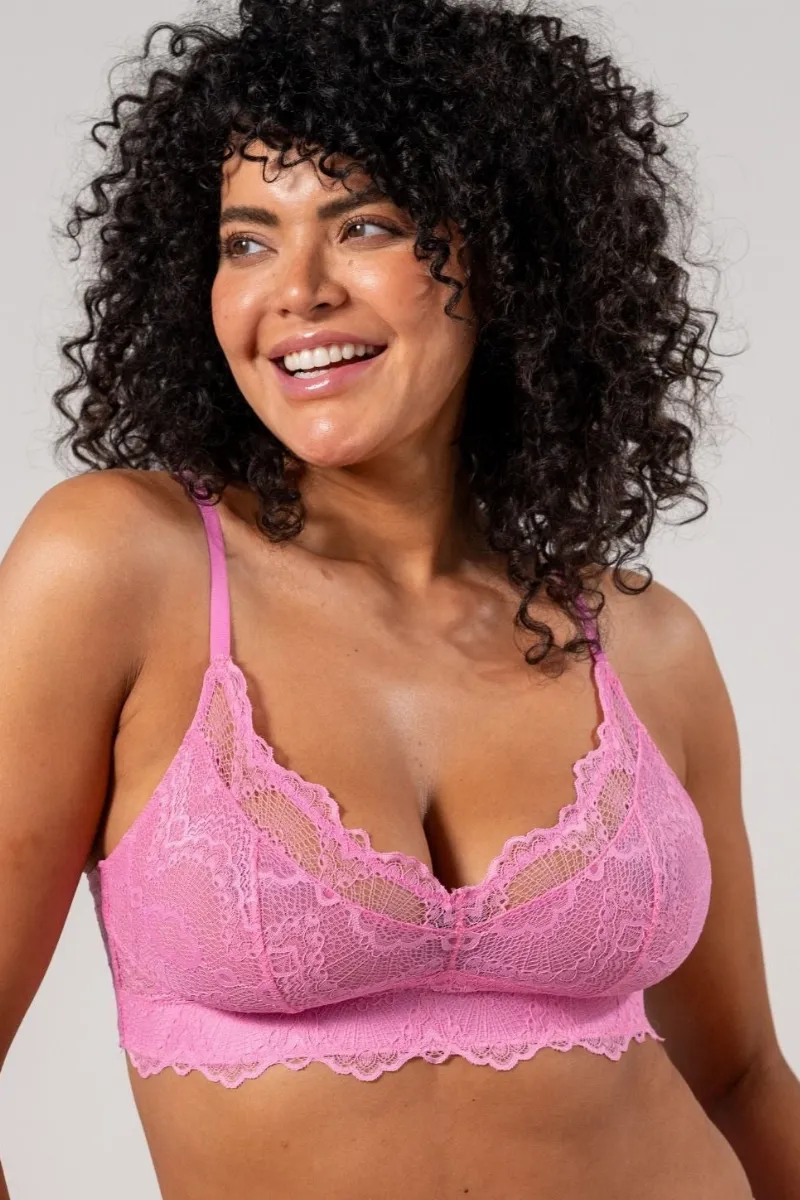 Understatement Understatement Damen vegan Bralette Candy Pink