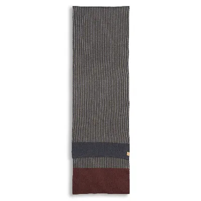 Living Crafts LIVING CRAFTS - Herren Schal - Grau
