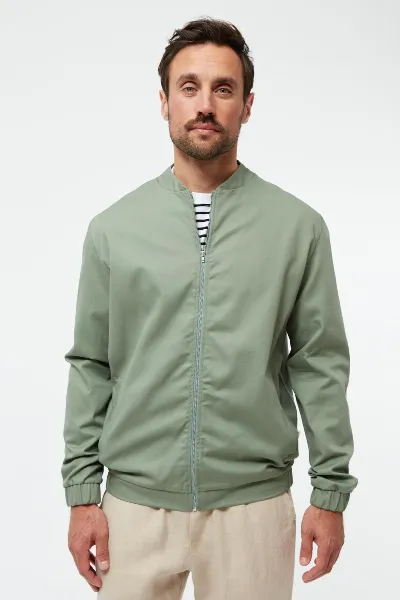 Givn Givn Herren vegan Jacke Casper Eukalyptus Grün