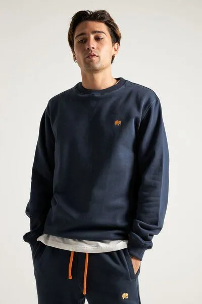 Trendsplant Organic Essential Sweatshirt Trendsplant Blue