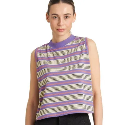 Dedicated DEDICATED Top Namsos Retro Stripe