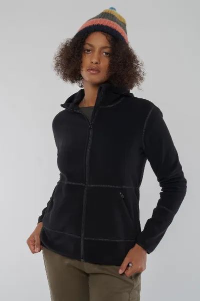 Bleed EU-phoric Fleece Jacke Damen aus Recycled Polyester, Recycled