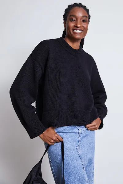 JAN N JUNE JAN N JUNE Damen vegan Pullover Yagmur