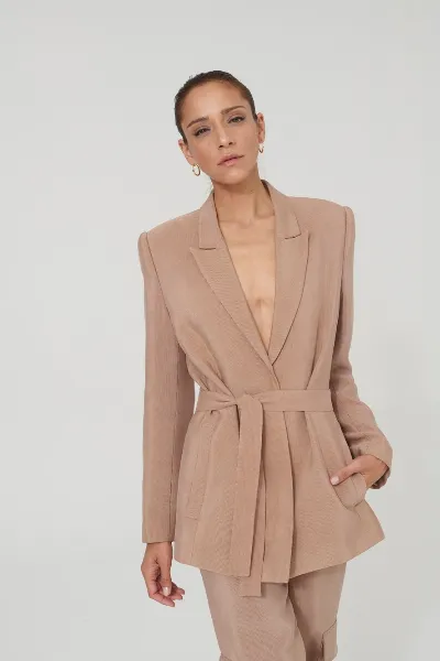 Lovjoi Lovjoi Damen vegan Blazer Jilli Rosenholz